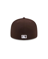 New Era Men's Brown Memphis Redbirds Theme Nights 59FIFTY Fitted Hat