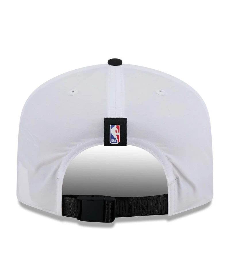 New Era Men's White/Black Sacramento Kings 2025 Nba Draft On-Stage Nylon 19TWENTY Adjustable Hat
