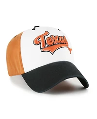 '47 Brand Big Boys and Girls Burnt Orange Texas Longhorns Scooter Clean Up Adjustable Hat