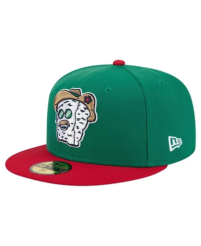 New Era Men's Green Frisco RoughRiders Copa de la Diversion 59FIFTY Fitted Hat
