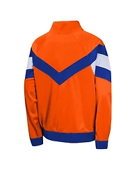 Outerstuff Big Boys and Girls Orange Fc Cincinnati Field General Track Full-Zip Jacket