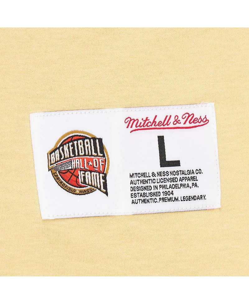 Mitchell & Ness Men's Vince Carter Cream Toronto Raptors Premium T-Shirt