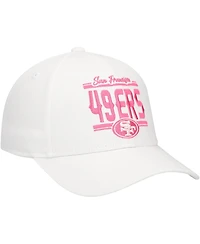 Outerstuff Big Girls San Francisco 49ers All White Structured Adjustable Hat