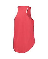 Fanatics Women's Scarlet Ohio State Buckeyes Plus Arch Tank Top