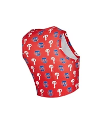 Concepts Sport Women's 2-Pieace Red Philadelphia Phillies Knit Tank Top and Skort Set