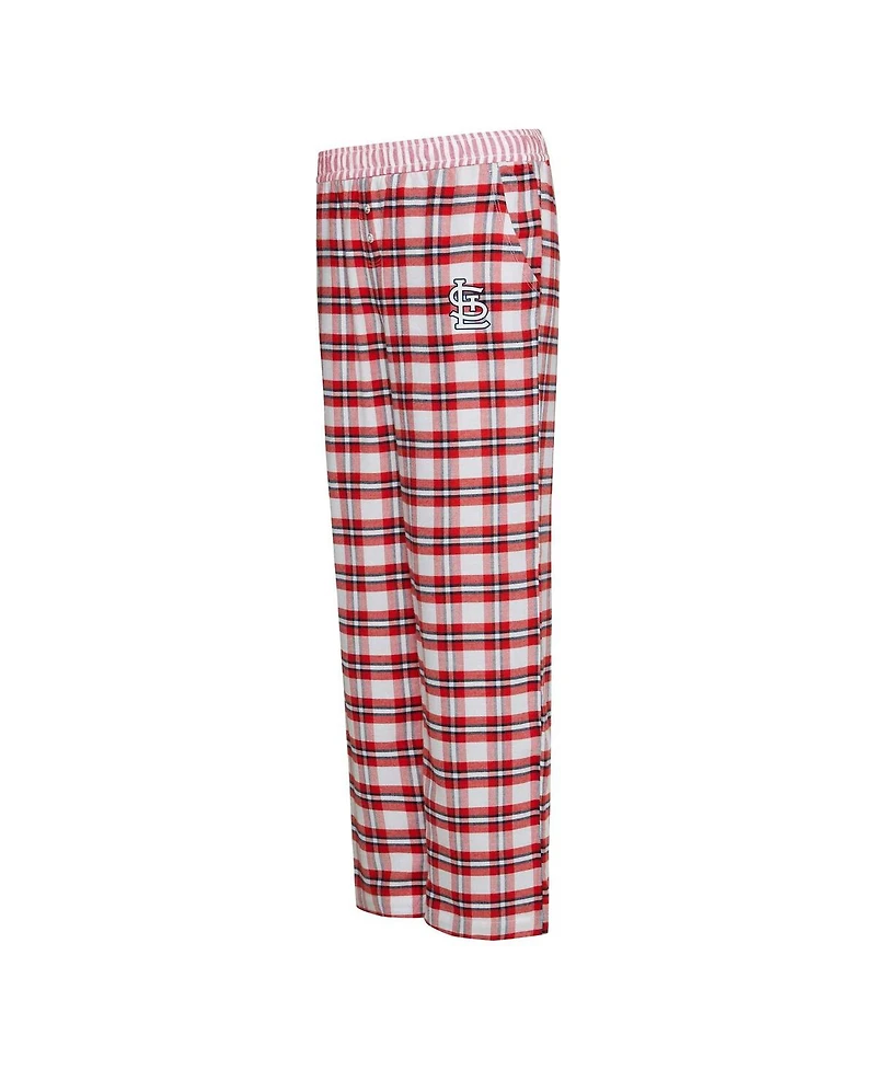 Concepts Sport Women's 2-Pieace Red/Navy St. Louis Cardinals Sienna Flannel Sleep Pants
