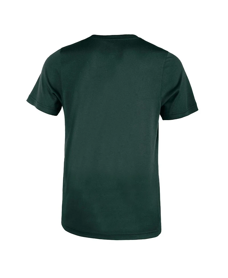 Nike Big Boys and Girls Green Michigan State Spartans Legend Performance T-Shirt