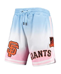 Pro Standard Men's Blue/Pink San Francisco Giants Team Logo Ombre Shorts