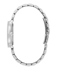 Olivia Burton Women's Moonphase Silver Tone Stainless Steel Bracelet Watch, 34mm