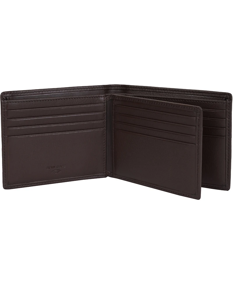 Mancini Men's Sonoma Rfid Secure Center Wing Wallet