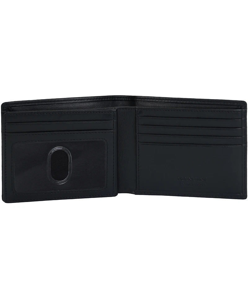 Mancini Men's Sonoma Rfid Secure Center Wing Wallet