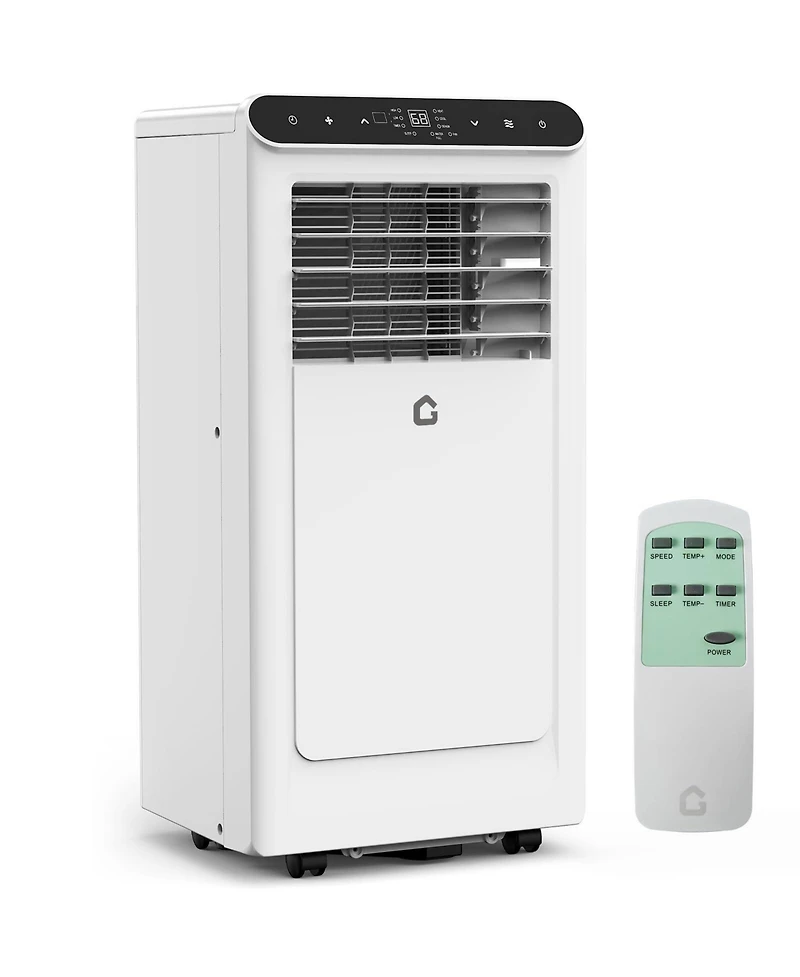 gaomon 10,000 Btu Portable Ac, 4-in-1 Cooling, Heater, Fan & Dehumidifier with Remote for 450 Sq.Ft Rooms