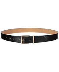 Calvin Klein 2-Pc. Skinny Faux-Leather & Embossed Belt Set