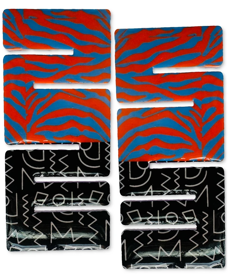 Swanky Designs Dream Mini's Geometric Statement Earrings