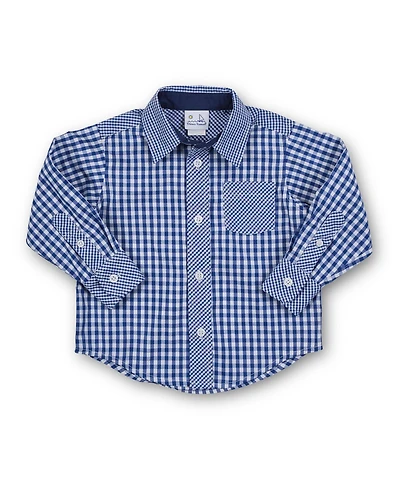 Florence Eiseman Gingham Button Down Shirt