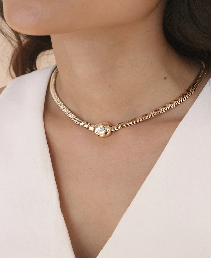 Ettika Emerald City 18K Gold Plate Necklace