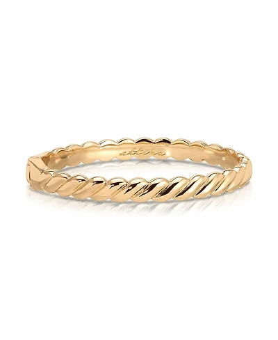 Ettika Twisted Stacking Slim Bangle