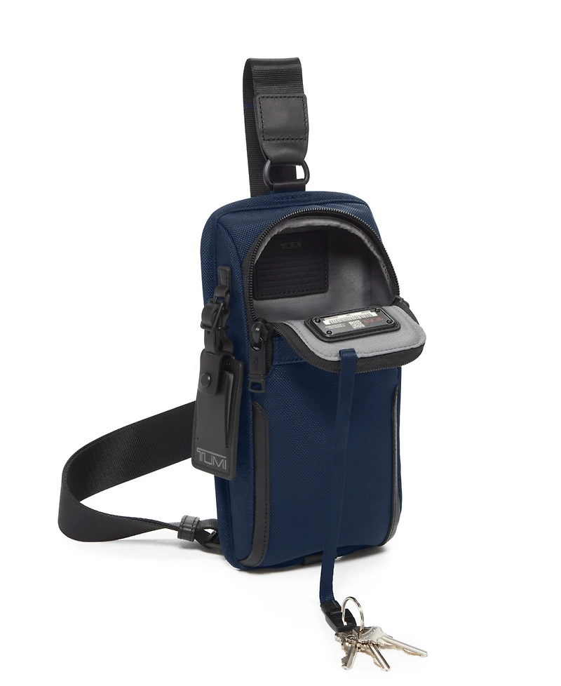 Tumi Alpha Compact Sling 10.5" Crossbody Bag