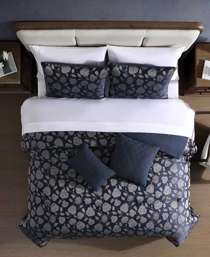 Hallmart Collectibles Balham Jacobean 9-Pc. Comforter Set