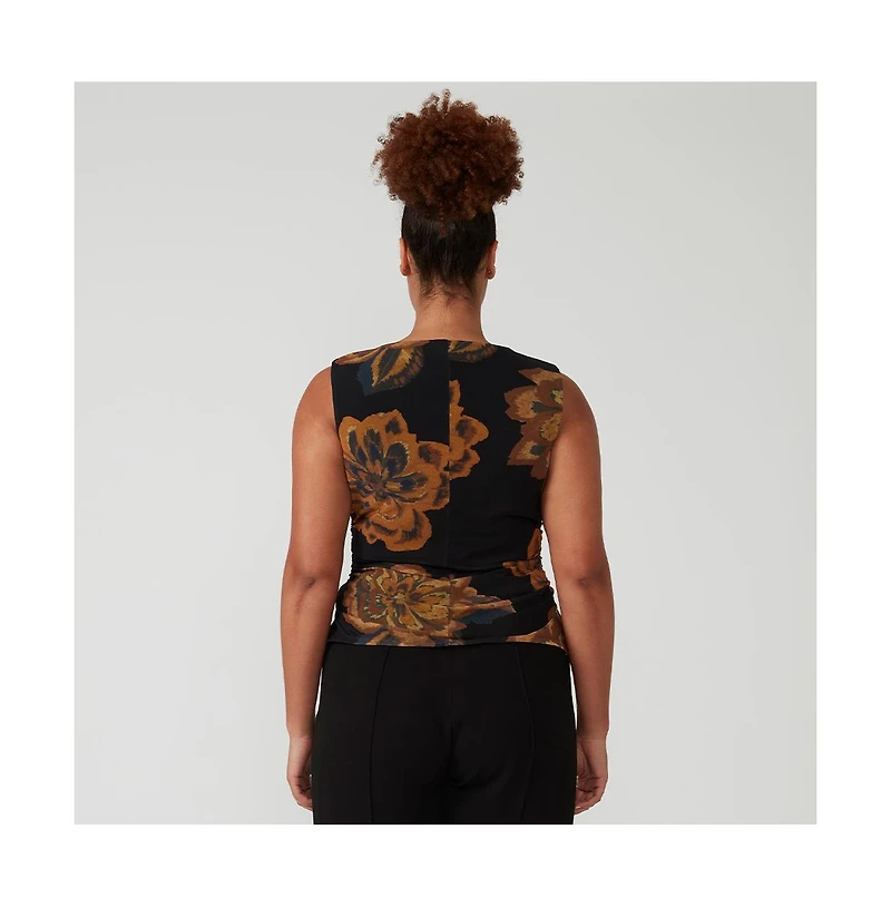 Estelle Glow Horizon Mesh Top