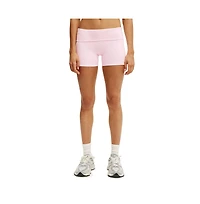 Cotton On Women's Active Ultra Soft Roll Over Shortie Short