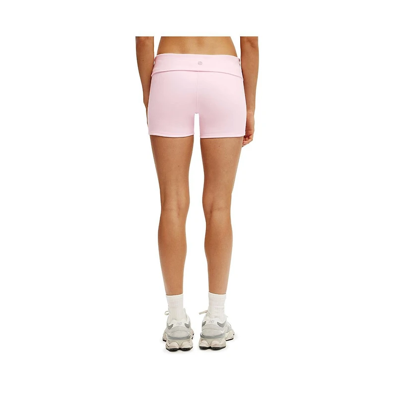 Cotton On Women's Active Ultra Soft Roll Over Shortie Short