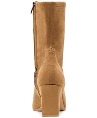 Dolce Vita Women's Roan Square-Toe Pull-On Stretch Dress Booties