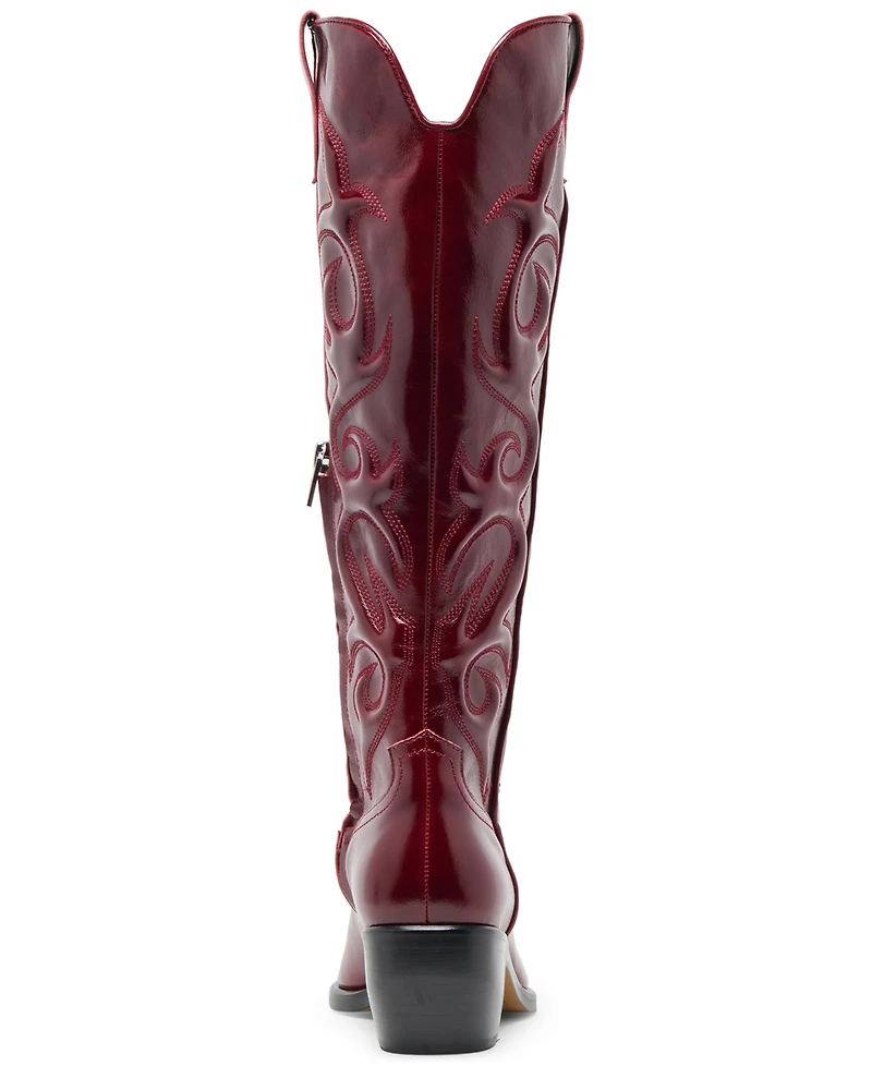 Dolce Vita Women's Mirla Tall Detailed Cowboy Boots