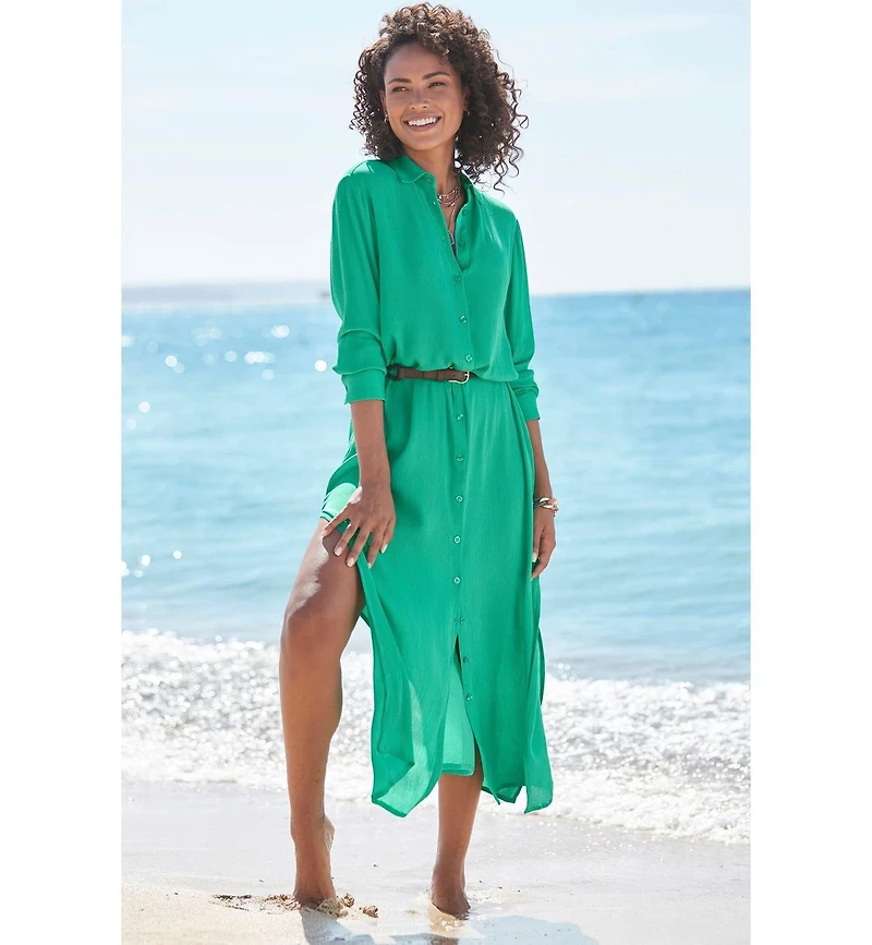 Lascana Women's Button Down Dress