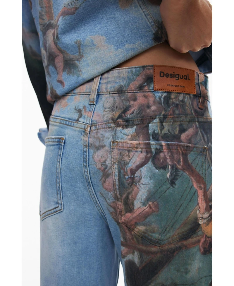 Desigual Women's Fresh denim pants