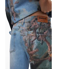 Desigual Women's Fresh denim pants