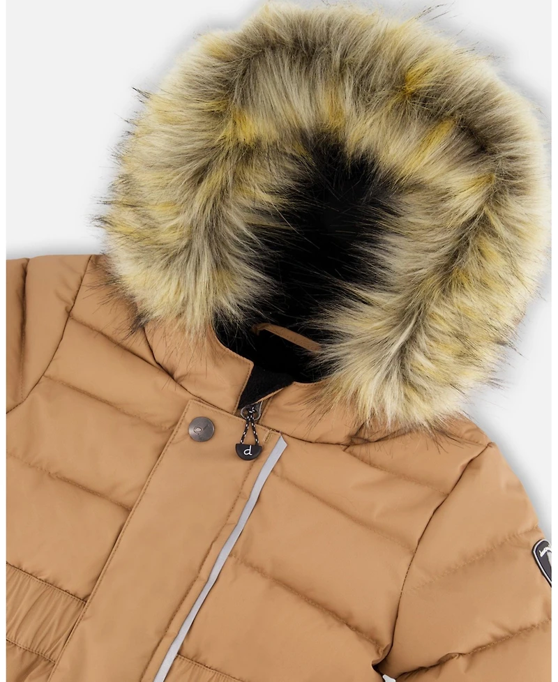Deux par Toddler Unisex One-Piece Original Puffy Snowsuit Chanterelle - Baby|Toddler