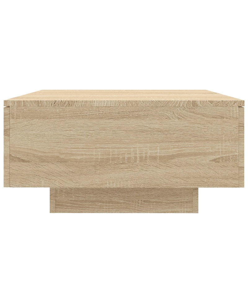 Coffee Table Sonoma Oak 35.4"x23.6"x12.2" Engineered Wood