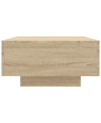 Coffee Table Sonoma Oak 35.4"x23.6"x12.2" Engineered Wood