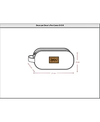 Deux par Deux Boy Double Pencil Case Aurora Borealis - Toddler|Child