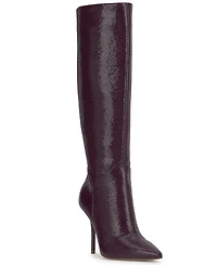 Jessica Simpson Women's Lovienn Stiletto Knee-High Wide-Calf Dress Boots