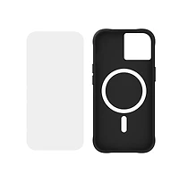 Case-Mate Protection Pack Tough Case and Glass Screen Protector for Apple iPhone 15 / iPhone 14 / iPhone 13-Black