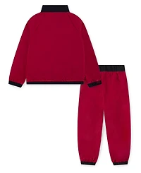 Jordan Little and Toddler Boys 2-Piece Wind Breaker Piping Jacket Pants Set
