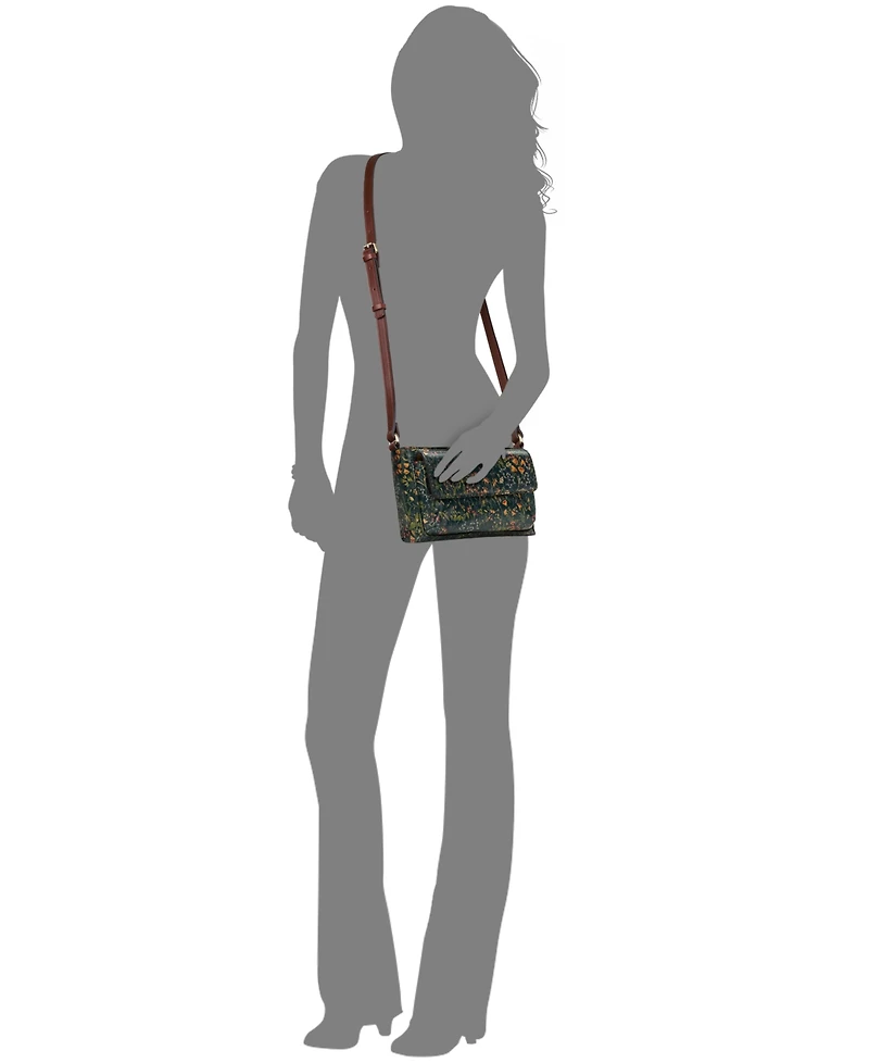 Patricia Nash Dovera Mini Leather Crossbody