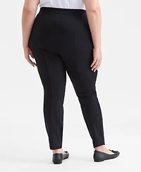Style & Co Plus Pull-On Ponte Knit Pants, Created for Macy's