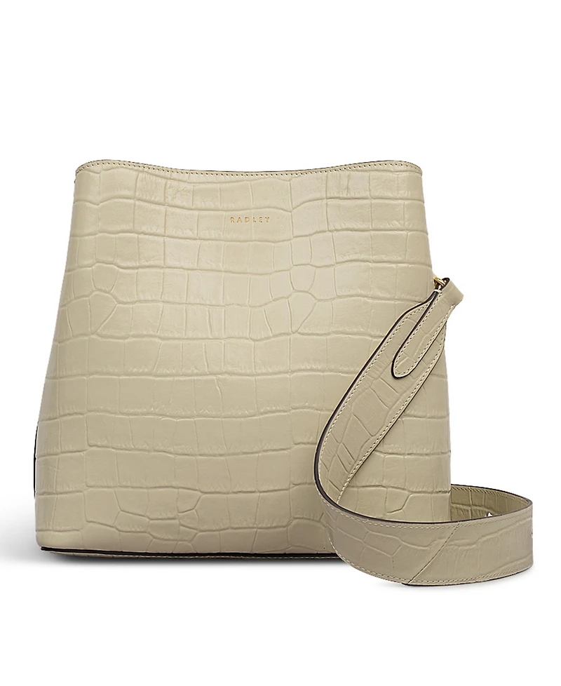 Radley London Dukes Place Faux Croc Small Compartment Crossbody Bag