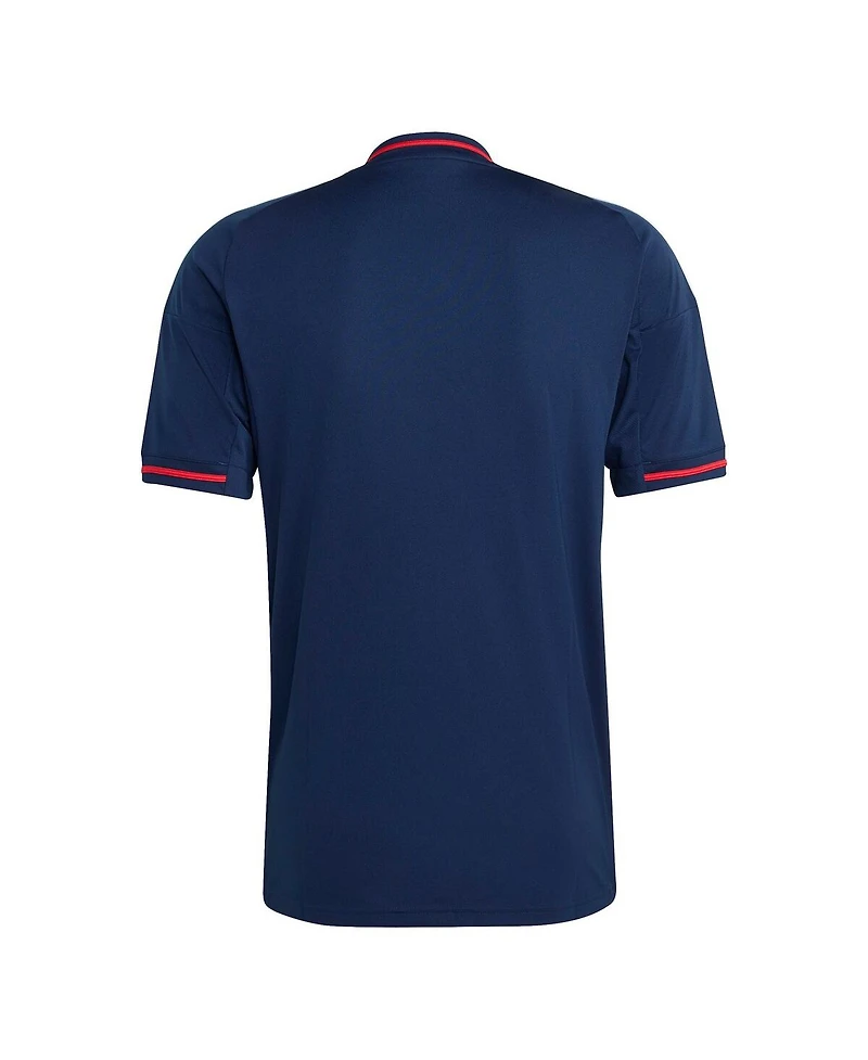 Adidas Men's Blue Olympique Lyonnais 2025/26 Away Replica Jersey