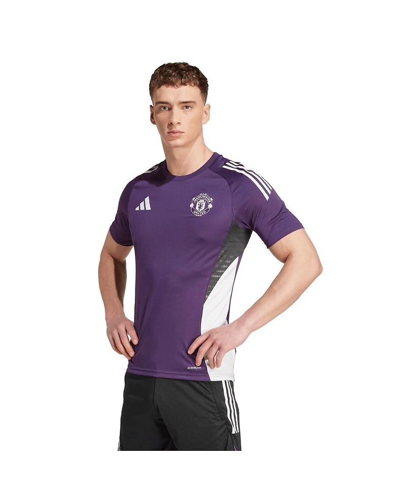 Adidas Men's Purple Manchester United 2025/26 Aeroready Training Jersey