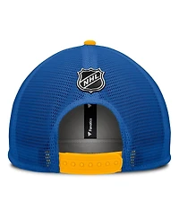 Fanatics Men's Royal/Gold Buffalo Sabres Authentic Pro Hometown Rink Foam Trucker Snapback Hat