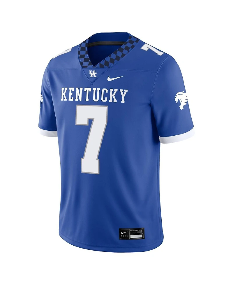Nike Men's Will Levis Royal Kentucky Wildcats Player Game Jersey