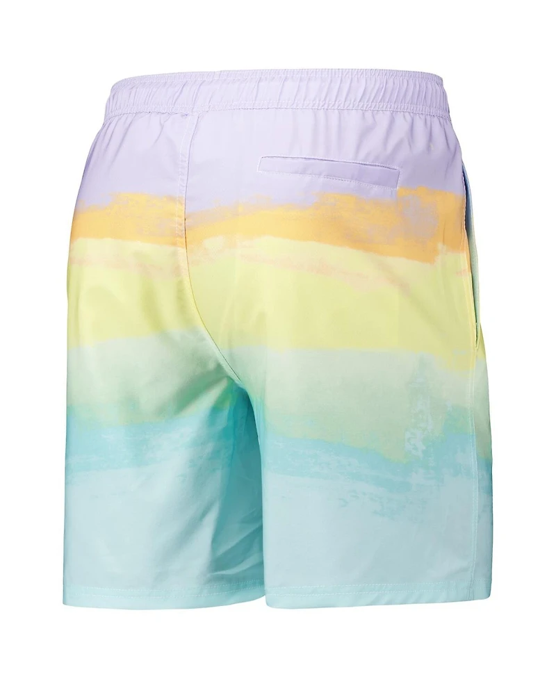 G-iii Sports by Carl Banks Men's Texas Rangers Perfect Game Volley Board Shorts