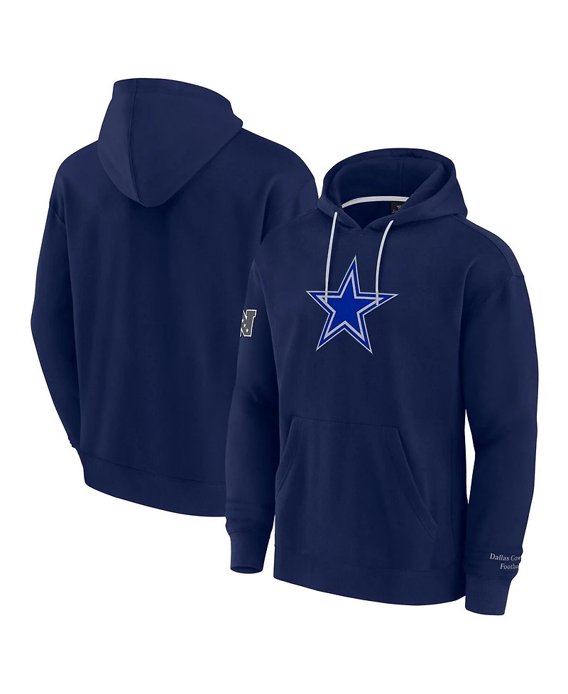 Fanatics Men's Navy Dallas Cowboys Elements Pace Pullover Hoodie