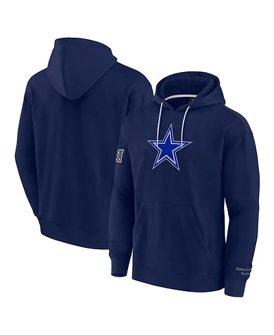 Fanatics Men's Navy Dallas Cowboys Elements Pace Pullover Hoodie