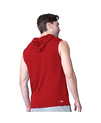 Msx by Michael Strahan Men's Red Kansas City Chiefs Action Sleeveless Pullover Hoodie