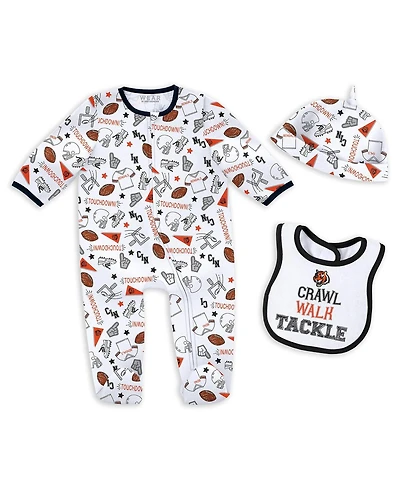 Wear by Erin Andrews Baby Boys and Girls Cincinnati Bengals Sleep Play Set